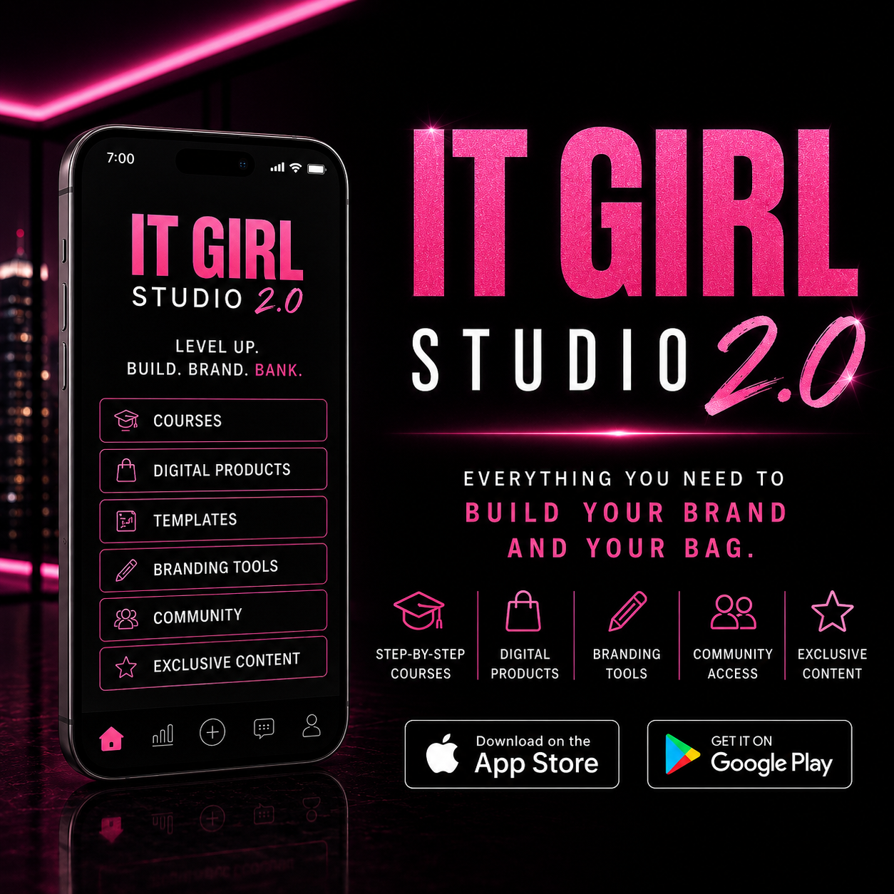 It Girl Studio 2.0 App (Create Your Ai Influencer)