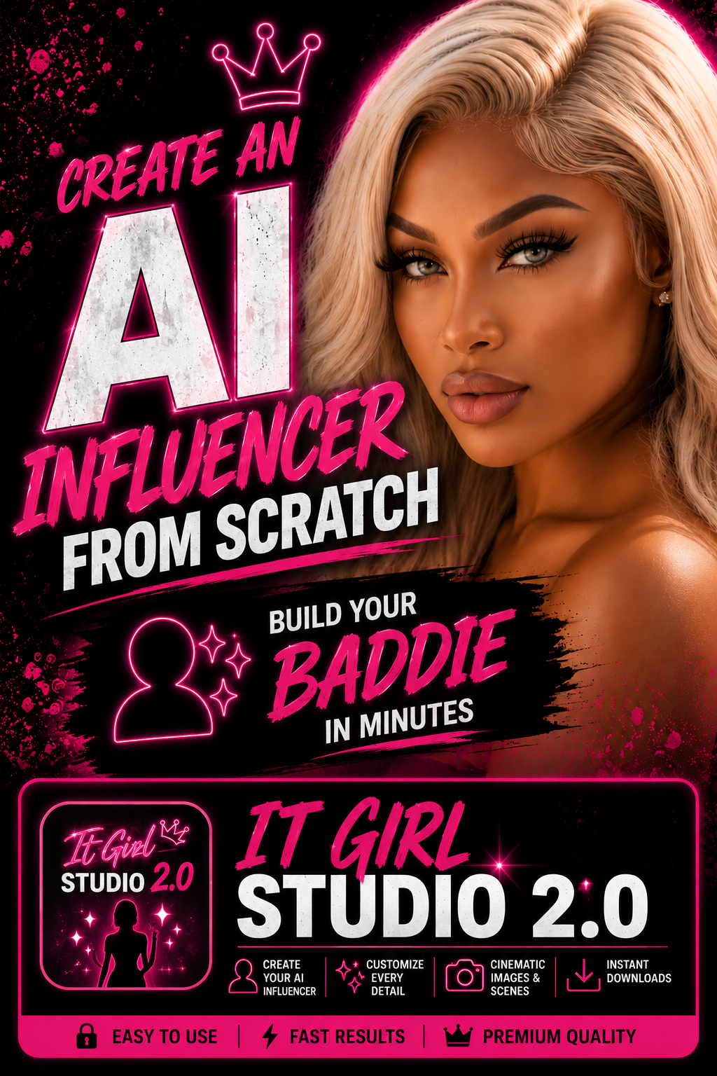 It Girl Studio 2.0™ | Create Your Ai Influencer