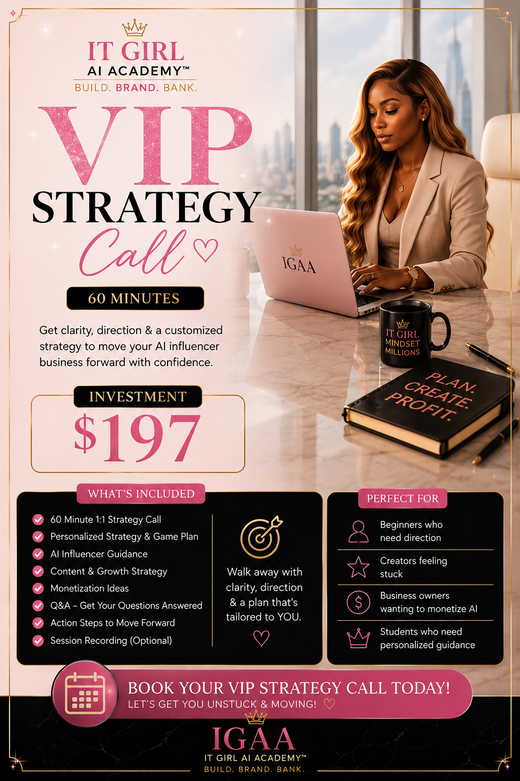 VIP 1:1 Coaching & Training 💕