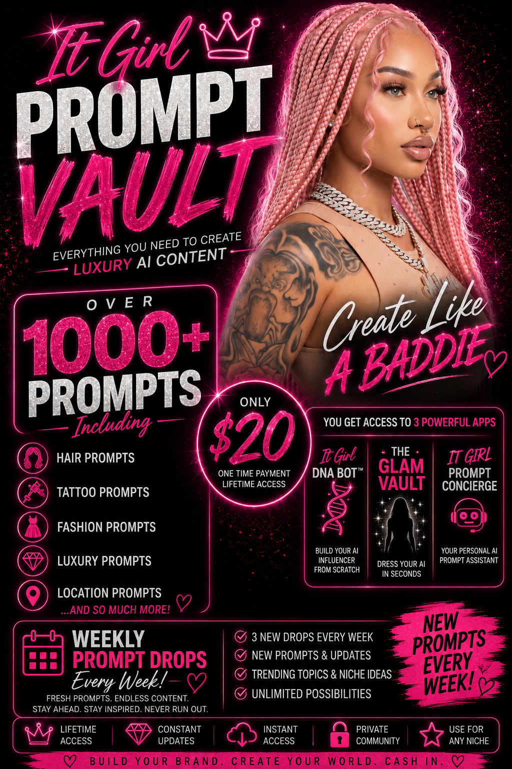 ✨ It Girl Prompt Vault 💕