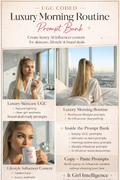 UGC Coded/Morning Routine Prompt Bank 💕